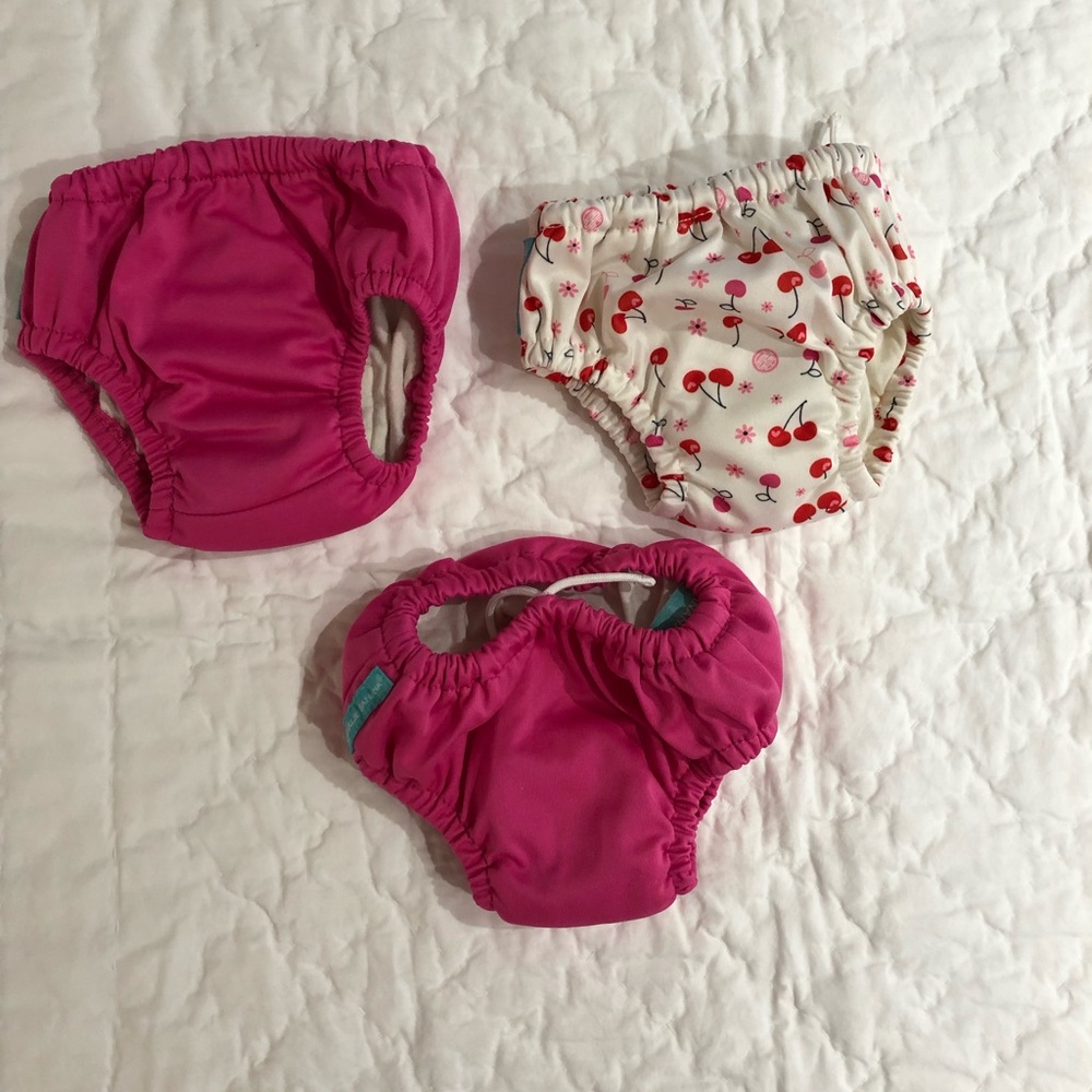 Reusable swim diaper covers